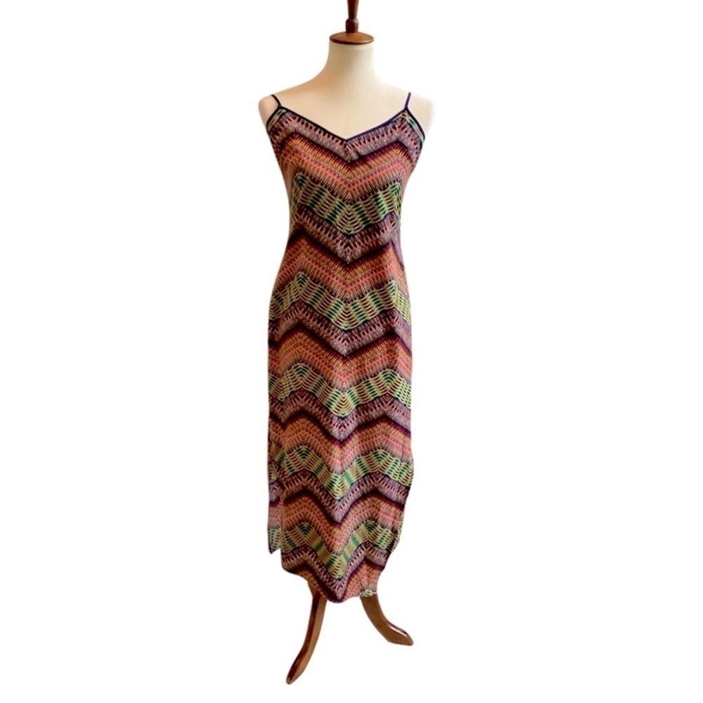 Sanctuary colorful spaghetti strap dress with vibrant colors - Picture 4 of 14